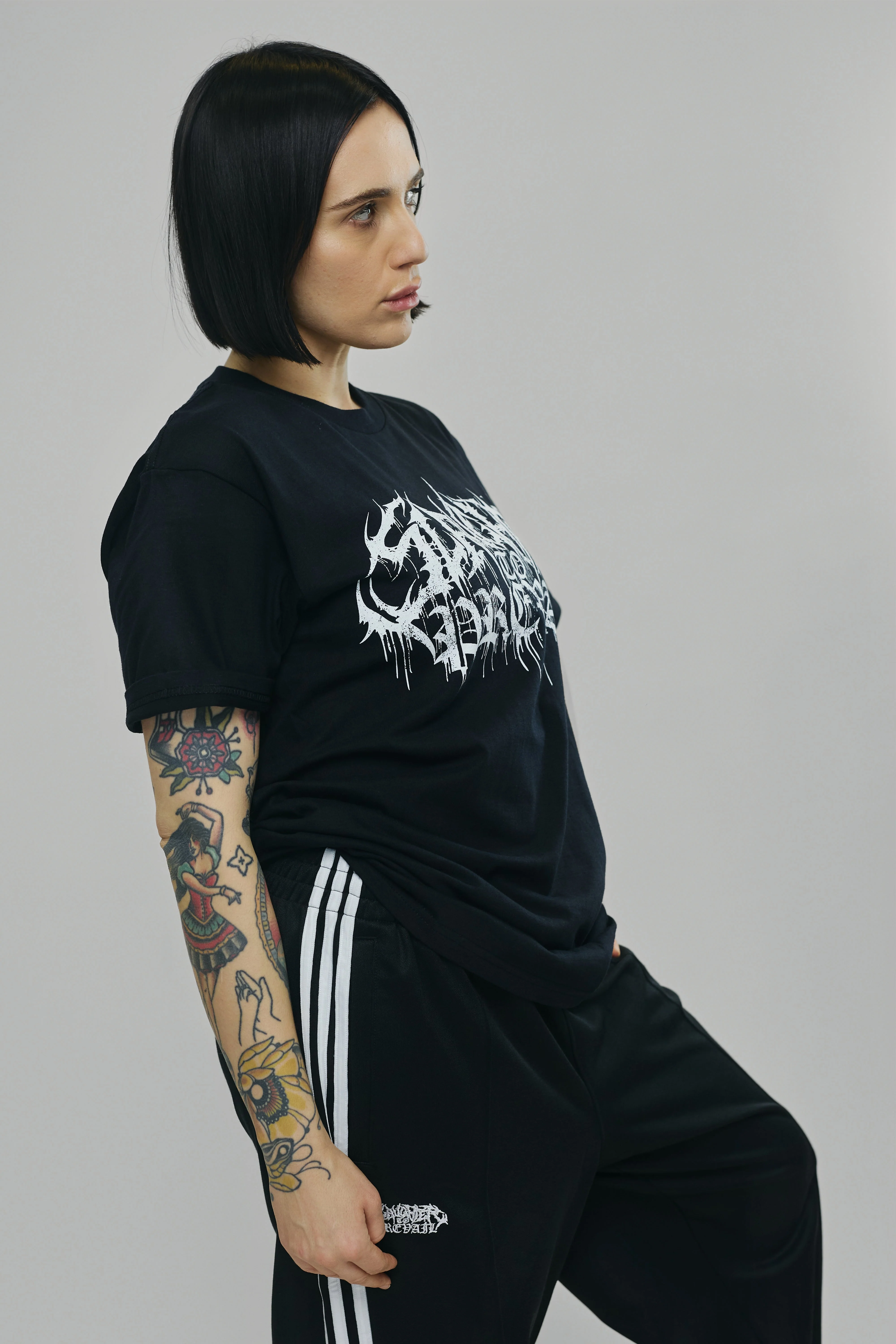 Slaughter to Prevail - White Logo Mask - T-Shirt - Image 4