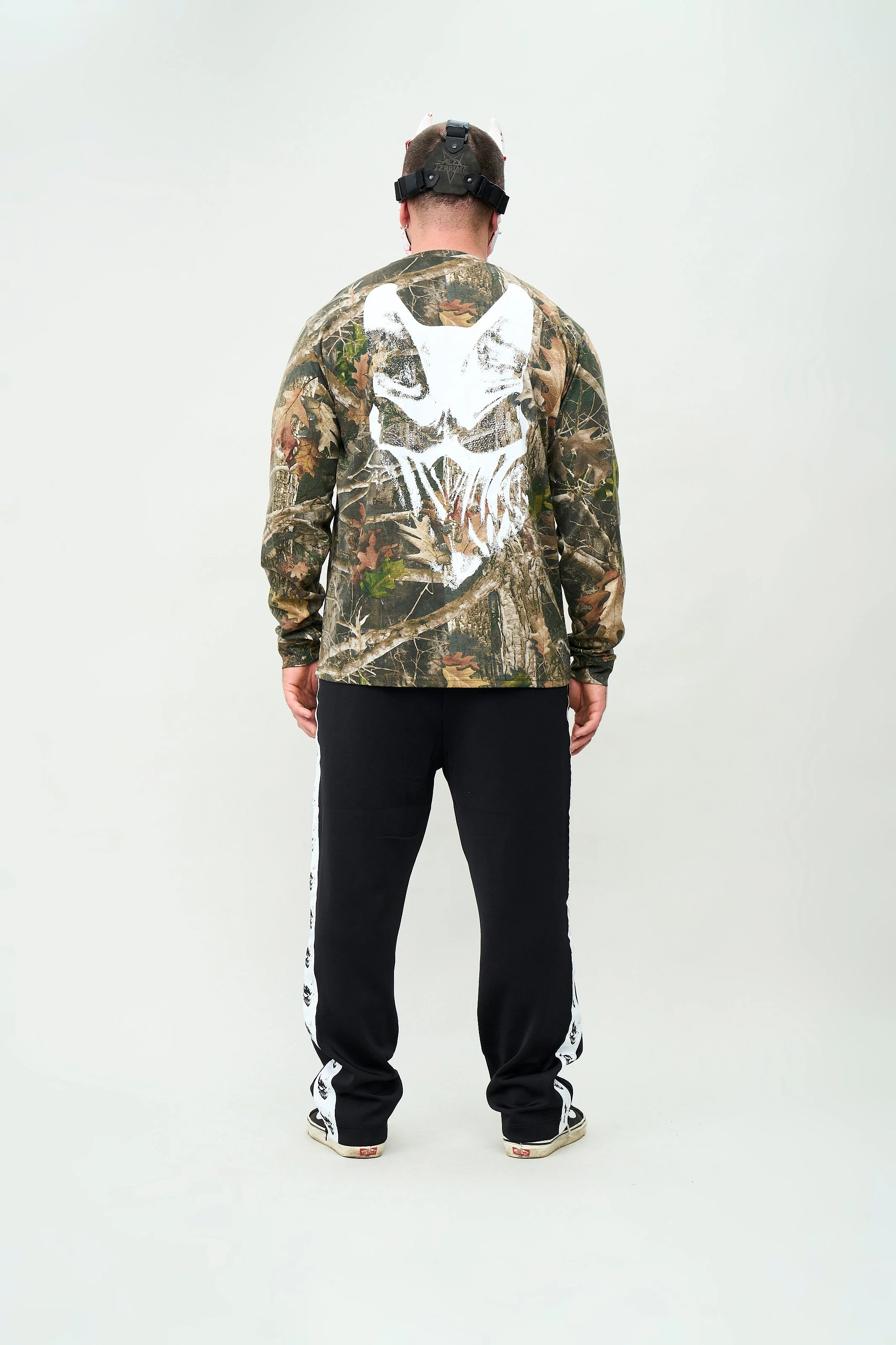 Slaughter to Prevail -  White Mask -  Camo Longsleeve - Image 4